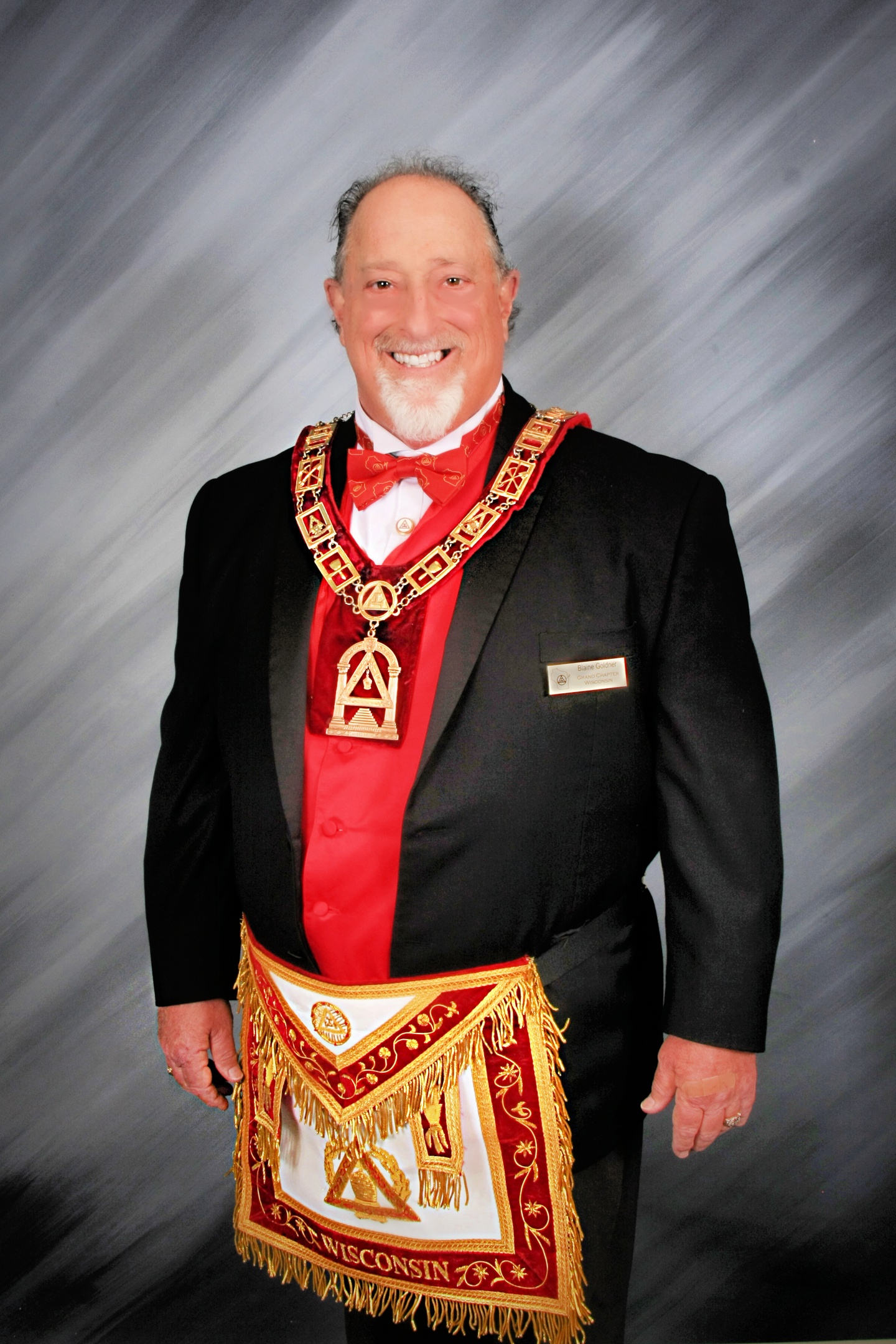 Most Excellent Grand High Priest of the Grand Chapter of Royal Arch Masons of Wisconsin and His Lady Vicki